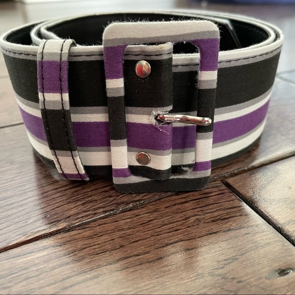 Pinup Couture Solstice Stripe 2” belt - XL - Picture 2 of 3
